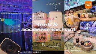 ️a huge temu haul | tech & cute accessories | aesthetic unboxing