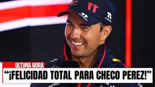 ¡INCREÍBLE NOTICIA DE ÚLTIMA HORA PARA CHECO PÉREZ! *FORMULA 1 EN SHOCK*