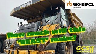 Ritchie Bros Auction Maltby - What will this CAT777 make at auction?