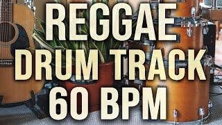 REGGAE DRUM TRACK - "CALM" - 60 BPM