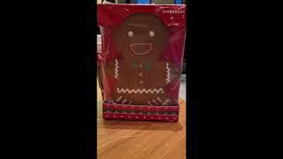 Starbucks Christmas Gingerbread Man Cookie. #starbucks #christmas #gingerbreadman