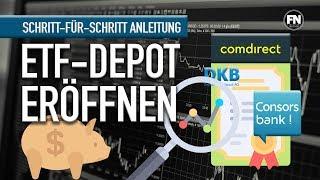 Depot eröffnen in 5 Minuten | Anleitung kostenloses Depot eröffnen | Depot comdirect eröffnen