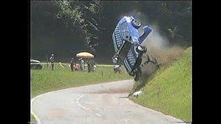 BIG CRASH BERGRENNEN SAINT URSANNE - OBERHALLAU BY BELLUNOVIDEO