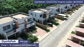 IndigoHomes - OyarifaPark - October 2023 Construction Progress Update