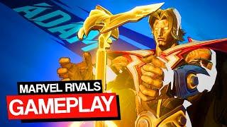 Marvel Rivals Gameplay - 10 Minutes of Adam Warlock being the perfect specimen