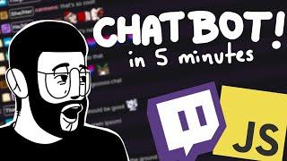 How to Write a Twitch Chat bot in 5 Minutes!