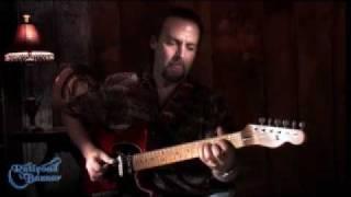 Mike Cole jammin' a homemade tune on his Nashville Fender!