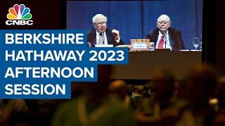 Berkshire's 2023 annual shareholder meeting: Watch the full afternoon session with Warren Buffett