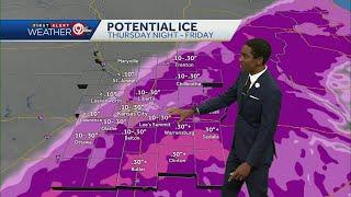 Winter storm zeroes in on Kansas City on New Year’s Day