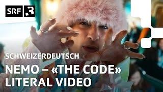 Nemo - «The Code» (Das Wort zum Video) | Literal Video | SRF 3