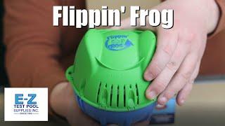 Lower Chlorine Use With Flippin' Frog Pool Care