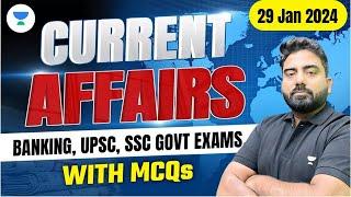 Daily Current Affairs for Bank Exams | 29 Jan 2024 | Abhijeet Mishra