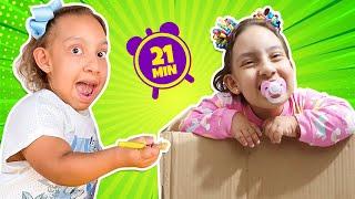 As incríveis Histórias Engraçadas sobre Bebês e brinquedos com Maria Clara MC Divertida