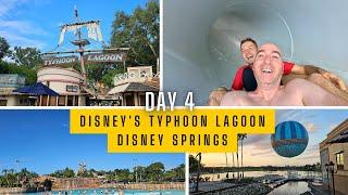 Orlando Florida Day 4 October 2024 Vlog | Disney's Typhoon Lagoon | Disney Springs | TREX Restaurant