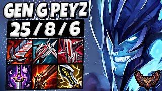 Draven vs Ezreal ADC [ Gen G Peyz ] Patch 14.15 Korea Grandmaster 