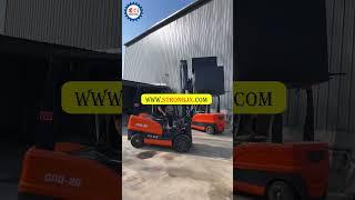 2Ton Electric Forklift Lifts To A Height Of 3 Meters #automobile #machine