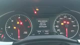 Audi A4 B8 2.0TDI ESP fault, parking brake malfunction ... **SOLVED PLEASE READ DESCRIPTION**