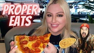 FOOD HALL at Aria Casino & Hotel - PIZZAOKI by Steve Aoki- Lunch with The Other Me
