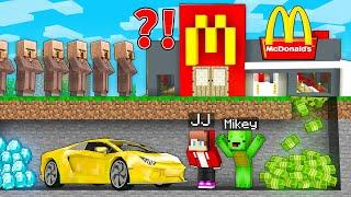 How Mikey and JJ Robbed McDonald's in Minecraft (Maizen)