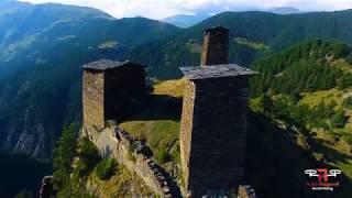 Tusheti Region, Georgia - Acho Tsagareli Aerial Filming | თუშეთის მხარე - აჩო ცაგარელის ვიდეო