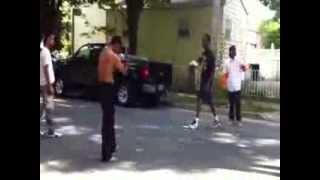 Fight Tube  Fight Video how to use mma in a street fight   rule one  create distance and be on your