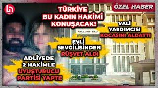 Türkiye, hakim Gül Altınok'un skandallarını konuşacak: Rüşvet, aldatma, adliyede uyuşturucu partisi!