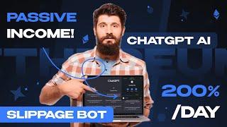 How to create ChatGPT Ai Ethereum Slippage Bot: 200%/Day in Passive income with MEV