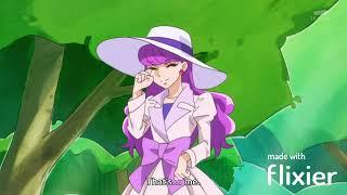 Precure Kira kira la mode crystal kitty cure macaroon turns in a cat