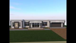 5 BEDROOMS, FLAT ROOF HOUSE, KS DESIGNS 3D ...MUST WATCH