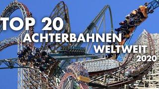 TOP 20 Achterbahnen auf der Welt 2020