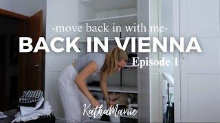 WIEDER IN WIEN EINZIEHEN VLOG + ROOMTOUR I Clean up, ausmisten, einräumen I KathaMariie