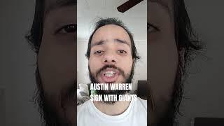 Austin Warren Sign With Giants @gabrielpaganBASEBALL