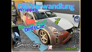 Nissan 350Z Hexis Folierung Racedesign