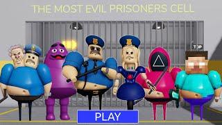 POLICE GIRL BARRY'S PRISON RUN 2 New Game Huge Update Roblox - All Bosses Battle All Morphs #roblox