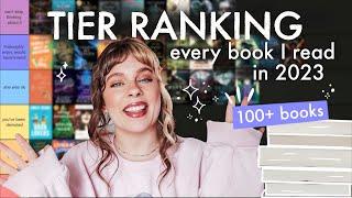 tier ranking every book I read in 2023  100+ books