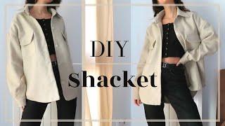 How To Sew A Shacket (Shirt/Jacket) | Part 1