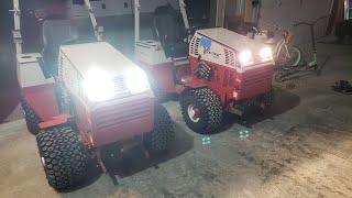 Ventrac 4500 LED Vs Stock Headlights!