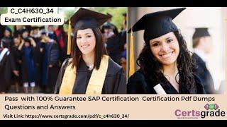 Pass 2023 C_c4h630_34 SAP Certification Study Guide Exam Questions and Answers