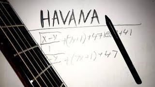 Havana played on PENCIL while playing guitar