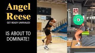 Angel Reese is in the Gym and Ready to DOMINATE in 2025! (with workout video)