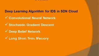 PhD Research Topics in Software Defined Cloud Networking