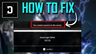 How To Fix "You cannot connect to the server" Error in The First Descendant