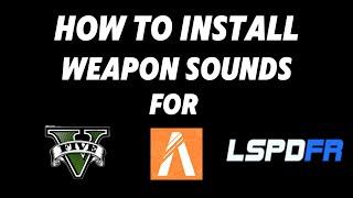 How To Install Realistic Weapon Sounds For GTAV/FiveM/LSPDFR