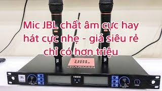 Mic không dây JBL VM888 mẫu hót 2021 tiếng cực hay giá rất gia đình . Lh: 0947978866