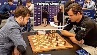 Magnus Carlsen was taken for a Fairplay check after this game | Brilliant Positional Chess