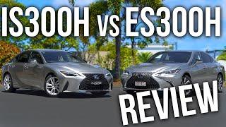 2021 LEXUS IS300H vs ES300H - WHICH LEXUS HYBRID CAR SHOULD YOU BUY? COMPREHENSIVE COMPARISON REVIEW