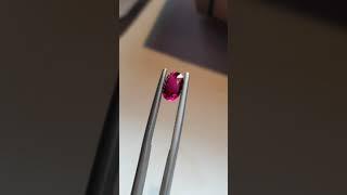 Learning 1 characteristic of an unheated ruby!