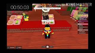 SPEEDRUN WORLD RECORD!!!(ROBLOX) take 10 orders (on console)