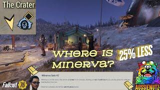 Where is Minerva In the Crater Sale 2  #fallout76 #fallout76guide #minerva