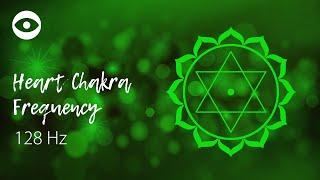 Heart chakra sound | healing frequency 128 Hz